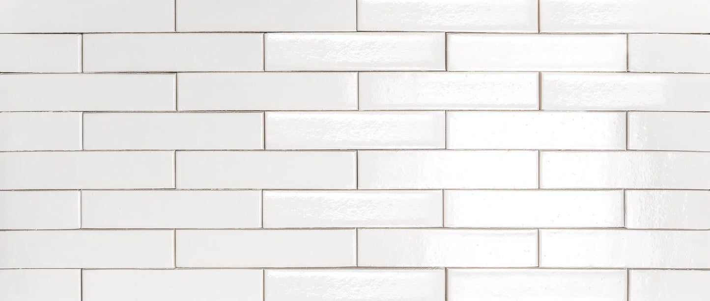 Ladrillo esmaltado blanco Cuarzo para fachada cerámica exterior