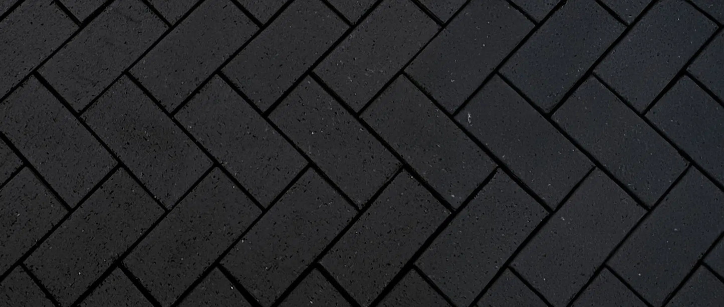 Adoquín tradicional negro para pavimento y suelo exterior