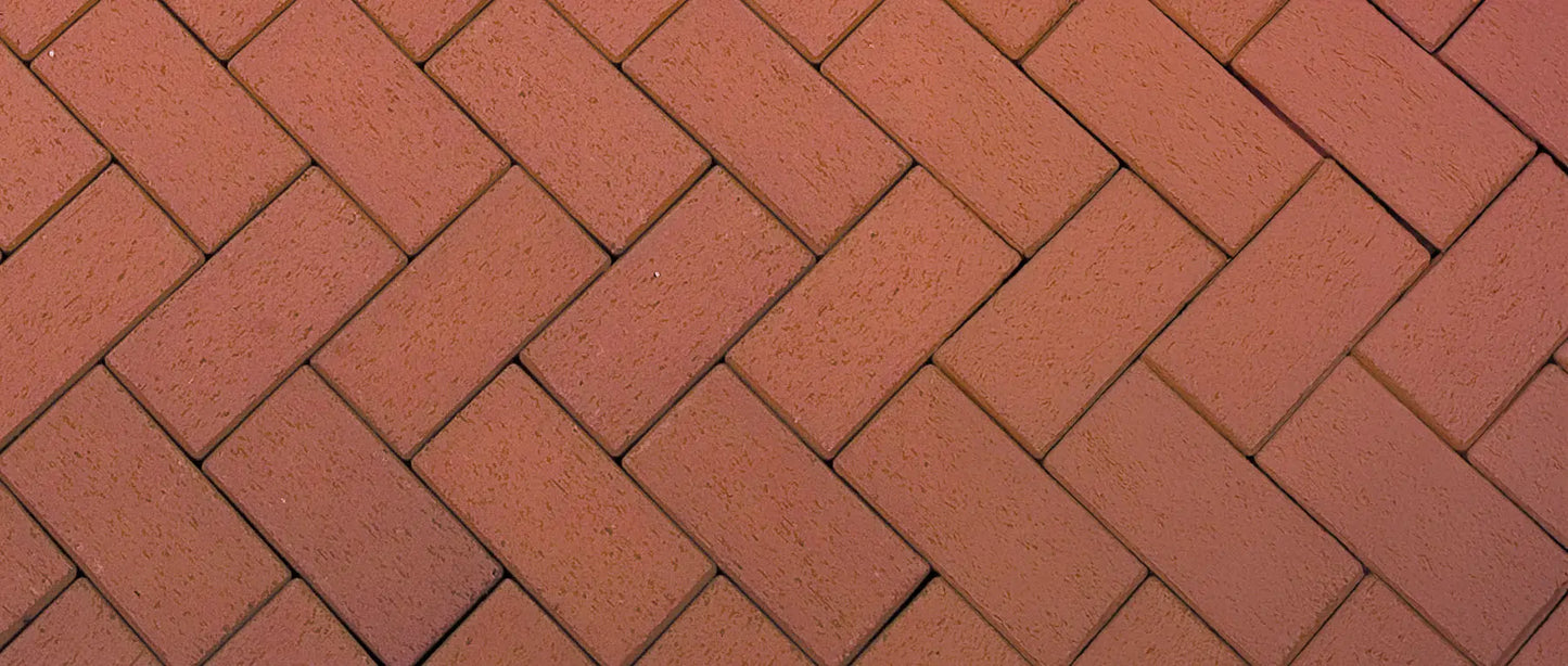 Adoquín tradicional rojo para pavimento y suelo exterior