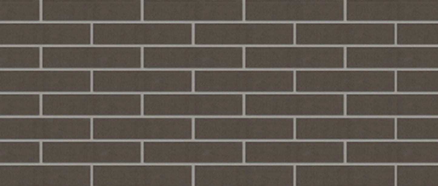 Ladrillo klinker negro Antracita para fachada contemporánea exterior