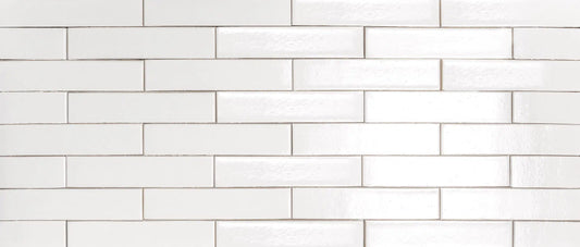 Ladrillo esmaltado blanco Cuarzo para fachada cerámica exterior