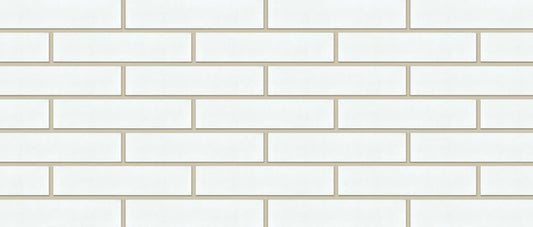 Ladrillo esmaltado blanco para fachada cerámica moderna