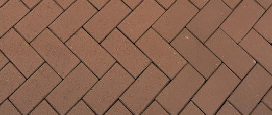 Adoquín tradicional marrón para pavimento y suelo exterior