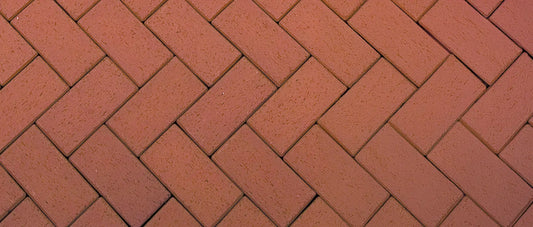 Adoquín tradicional rojo para pavimento y suelo exterior