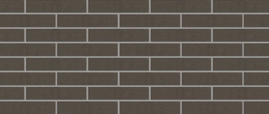 Ladrillo klinker negro Antracita para fachada contemporánea exterior