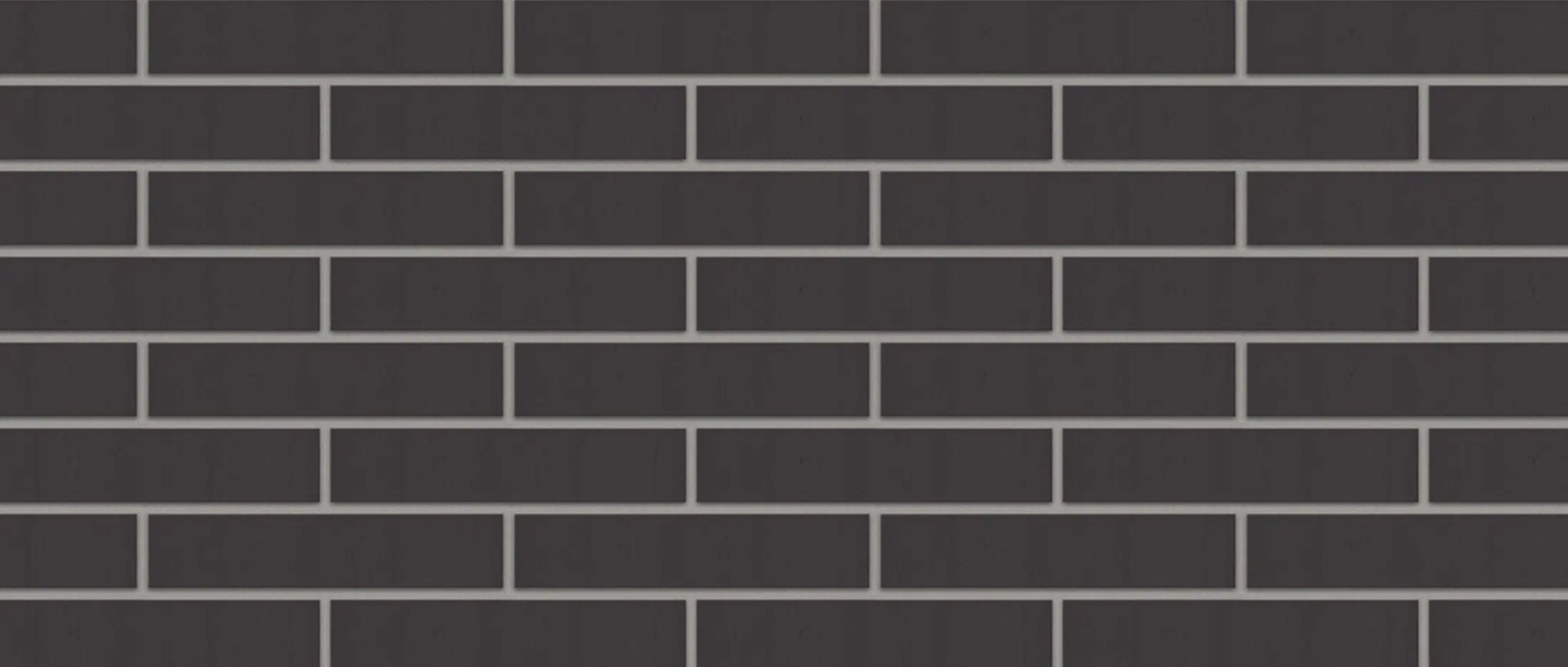 Ladrillo klinker negro Basalto para fachada contemporánea exterior