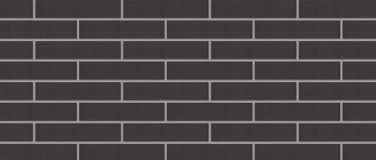 Ladrillo klinker negro Basalto para fachada contemporánea exterior