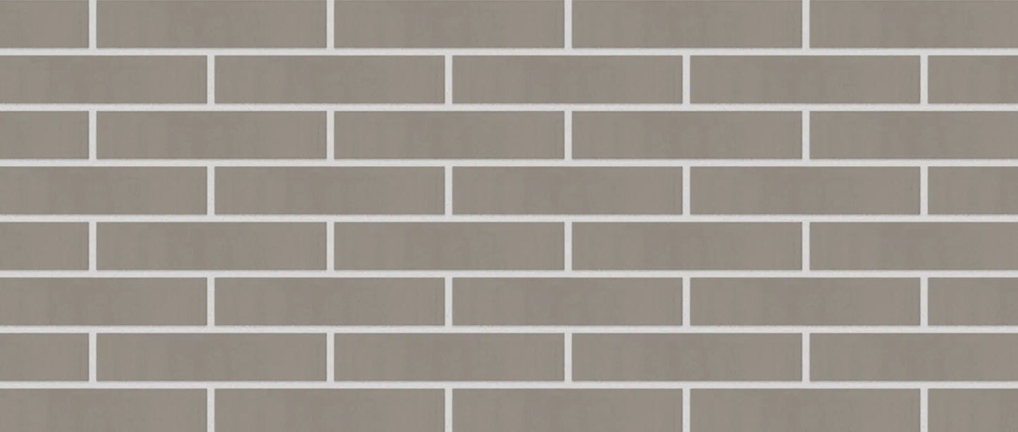 Ladrillo klinker gris Cromo para fachada industrial y residencial