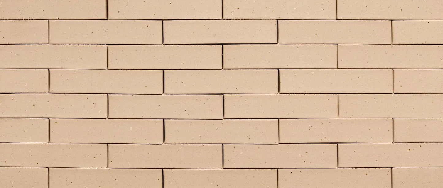 Ladrillo klinker Oporto ocre para fachada caravista exterior