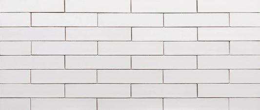 Ladrillo klinker blanco Pirineo Mate para fachada moderna