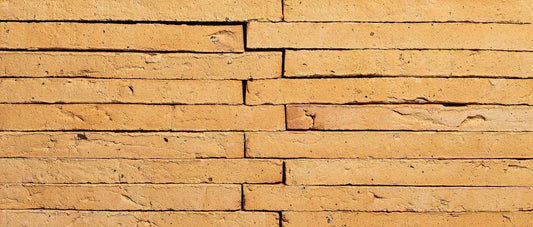 Ladrillo extralargo Jerusalem Levante ocre para fachada exterior