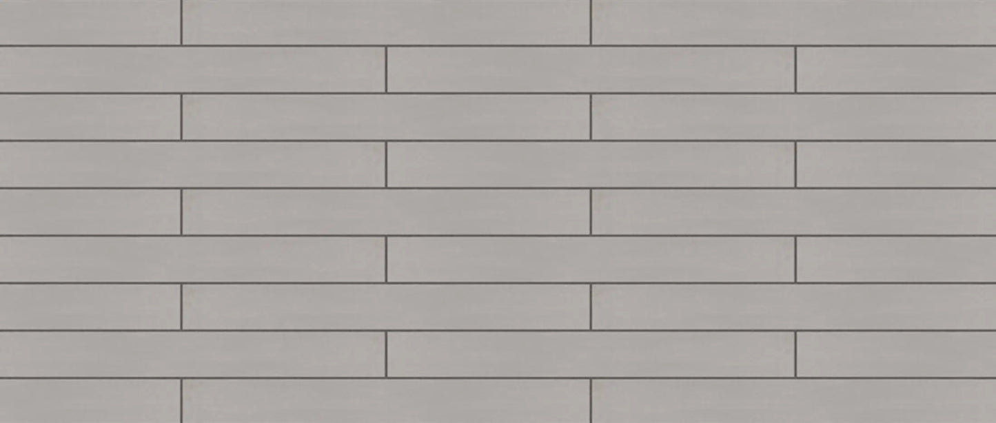 Ladrillo prensado gris para fachada exterior moderna