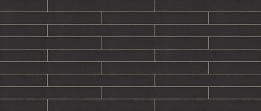 Ladrillo prensado negro para fachada contemporánea exterior