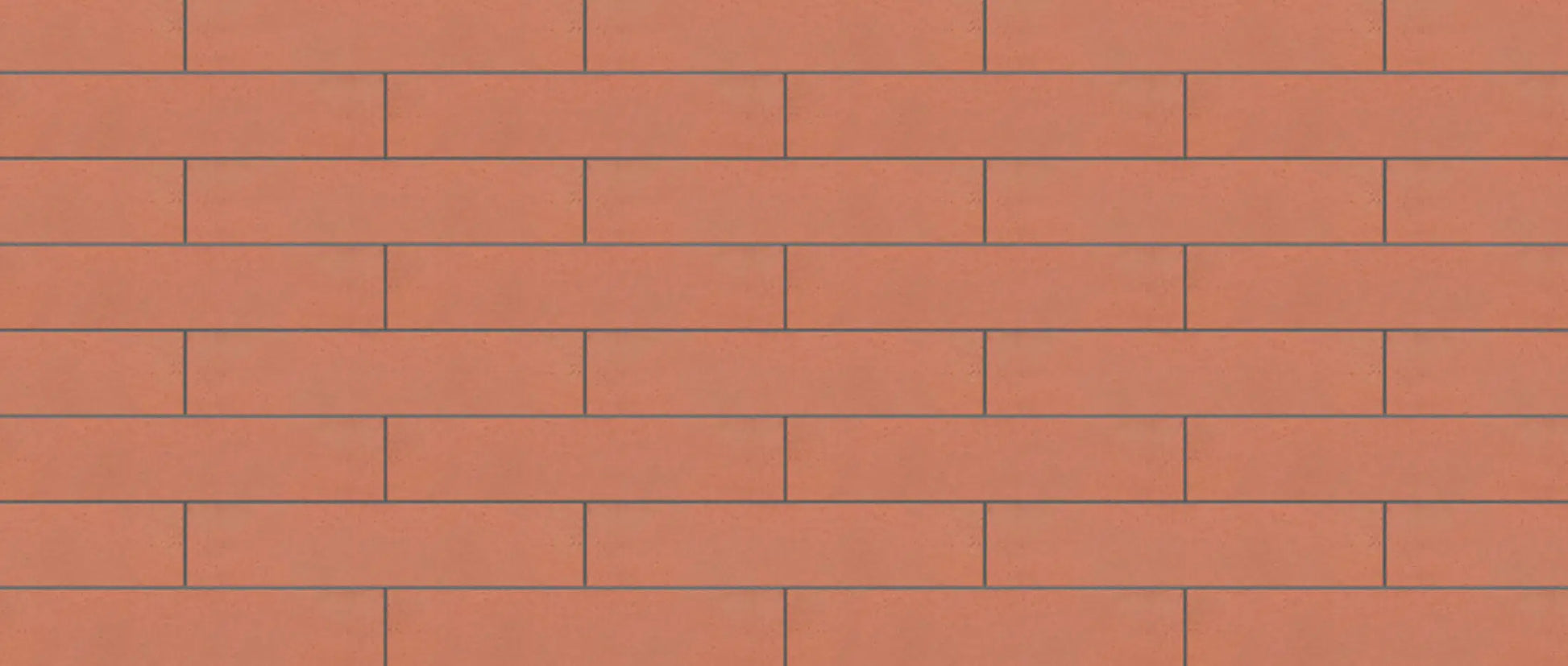 Ladrillo prensado rojo Prado para fachada exterior caravista