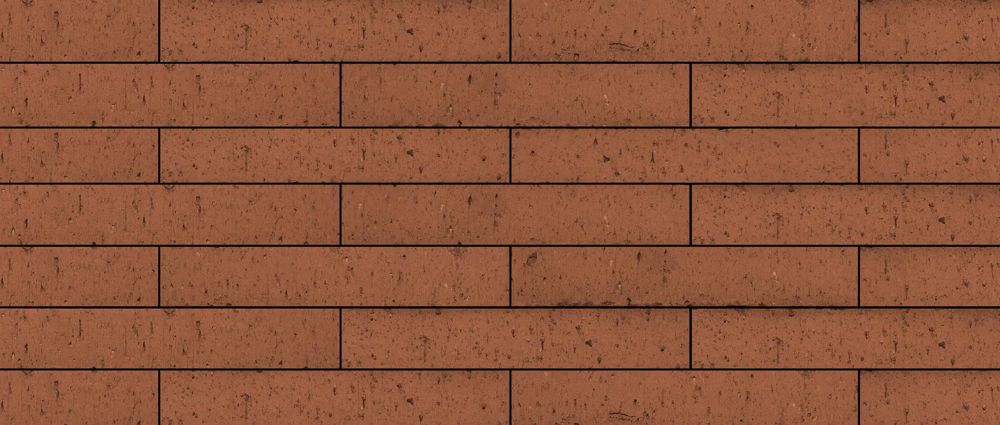 Ladrillo cerámico rojo rústico La Paloma para fachada exterior