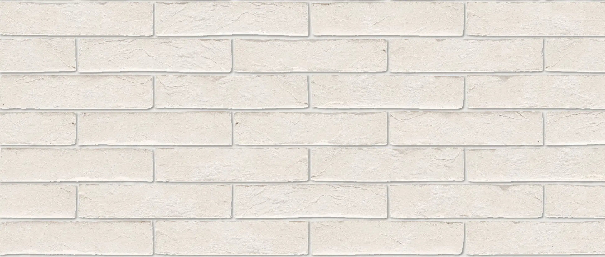 Ladrillo Soft Mud Agora Super White blanco para fachada artesanal