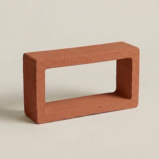 Celosía rectangular cerámica para muro y separador exterior